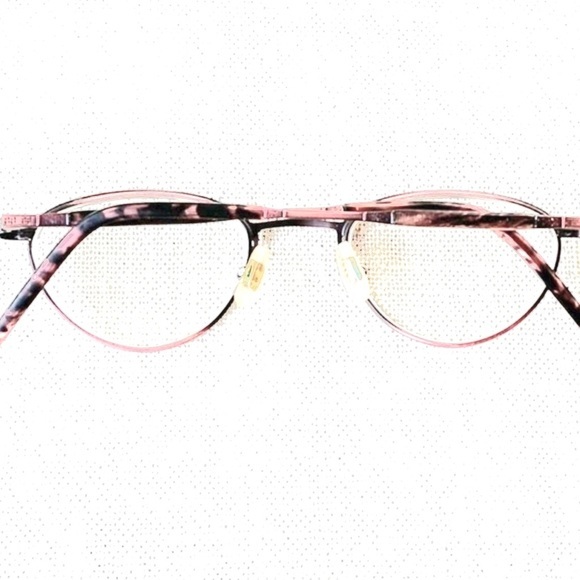 BADA Rare Vintage BL 1300 Purple Brown Black Tortoise Metal Frame Glasses - Picture 2 of 10